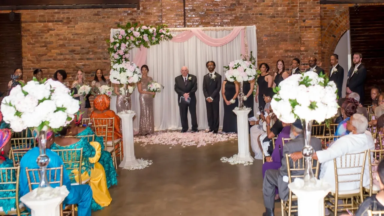 Pretty in Pink Wedding At The Georgia Freight Depot
