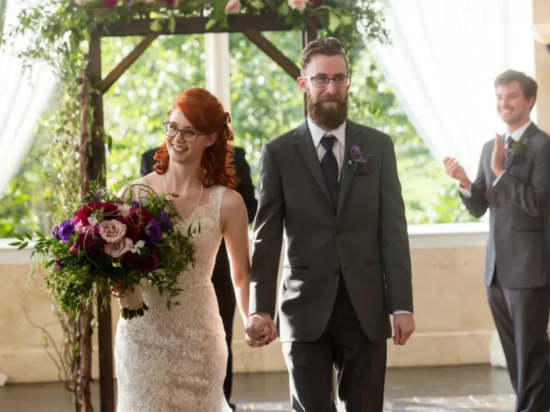 Burgundy and Purple Wedding